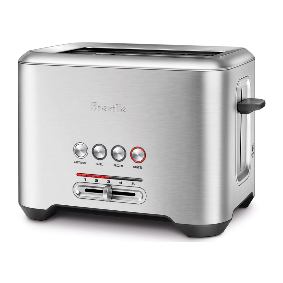 Breville Bit More BTA720XL, BTA730XL Toaster Manual ManualsLib