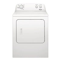 Whirlpool 3LWED4830FW Use And Care Manual