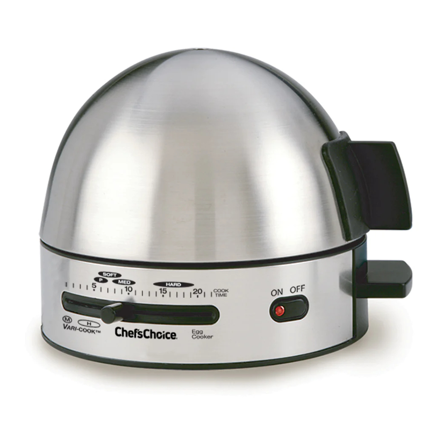 Chef's Choice 810 Gourmet Egg Cooker Manual ManualsLib