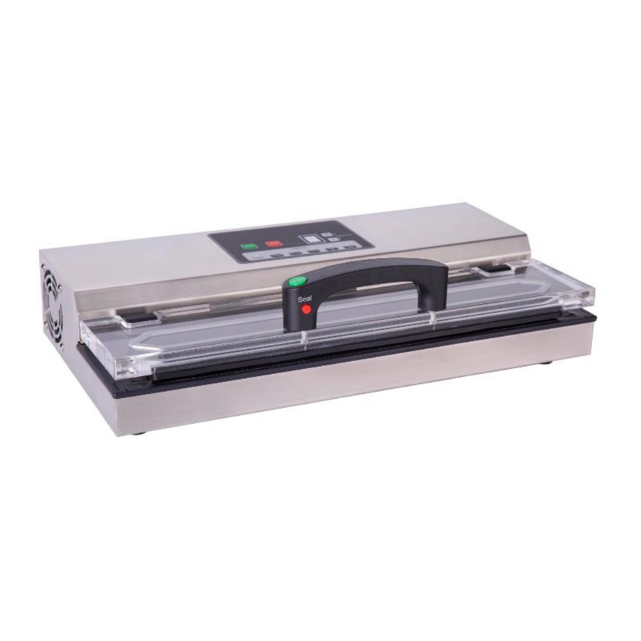 Excalibur EPV15 Professional Vacuum Sealer Manual ManualsLib
