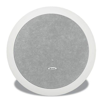 Boston Acoustics Designer VRi Series Manual