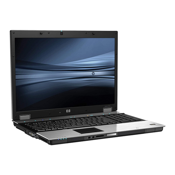 HP EliteBook 8730w Maintenance And Service Manual