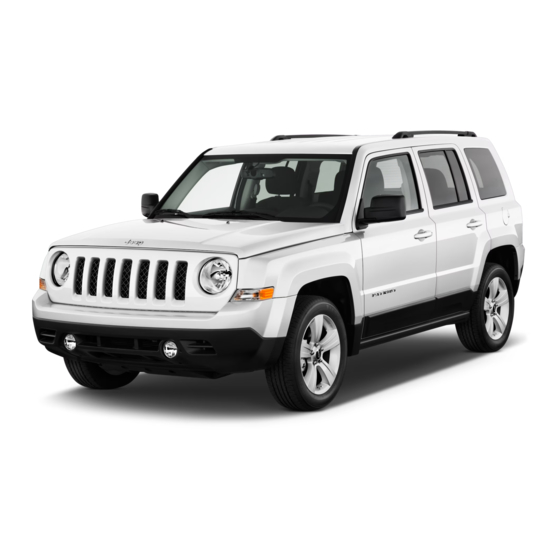 Jeep 2014 Patriot Owner's Manual