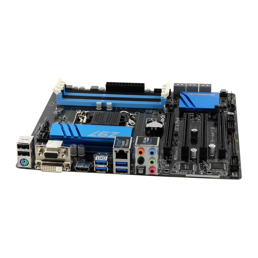 ASROCK Z97M Pro4 User Manual