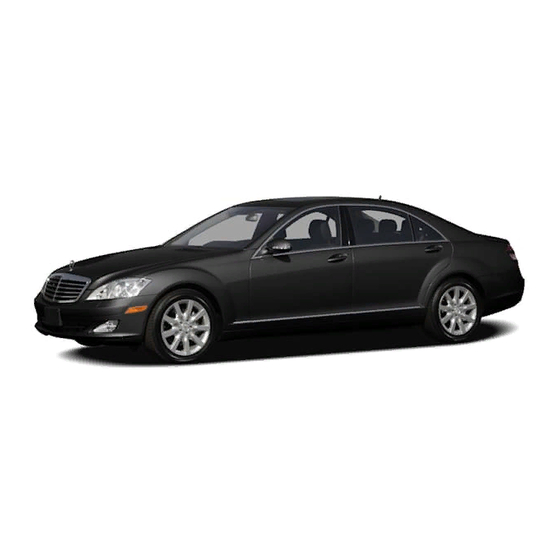 Mercedes-Benz 2007 S 600 Operator's Manual