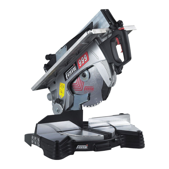Femi 999 Instructions For Use And Maintenance Manual