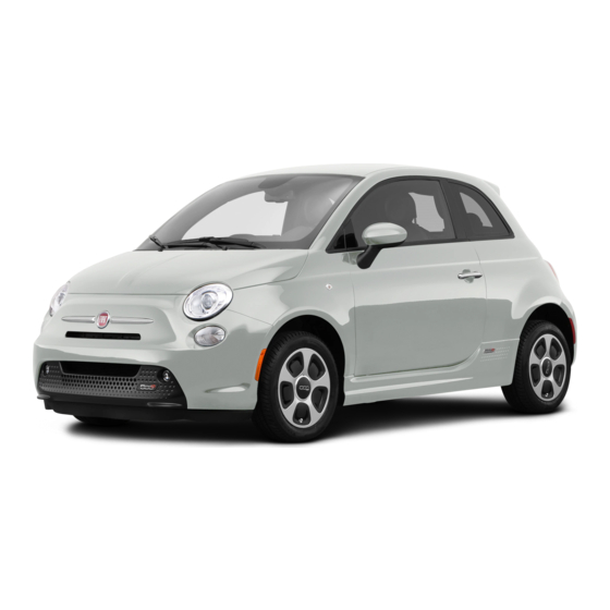 Fiat 500e Owner's Manual