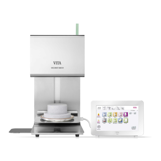 vita Vacumat 6000 M Operating Manual