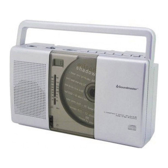 SOUNDMASTER RCD 1150 User Manual