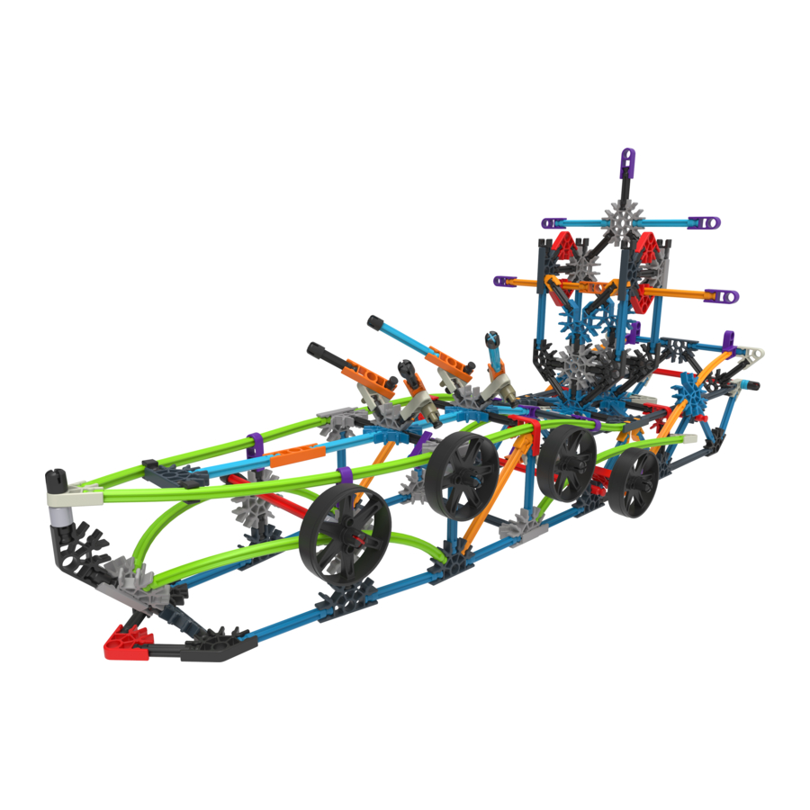 K'Nex 100 MODEL IMAGINE BUILDING SET Building Instructions