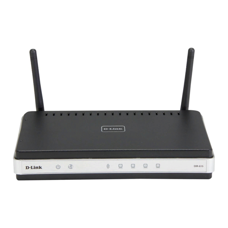 D-Link DIR-615 Quick Installation Manual