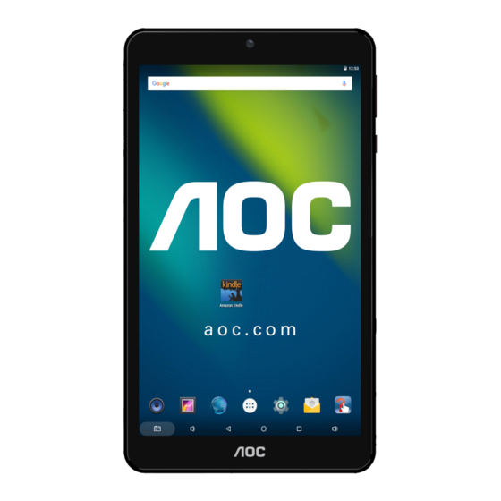 AOC A832 Manuals