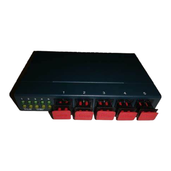 Homefibre OMS 105 User Manual