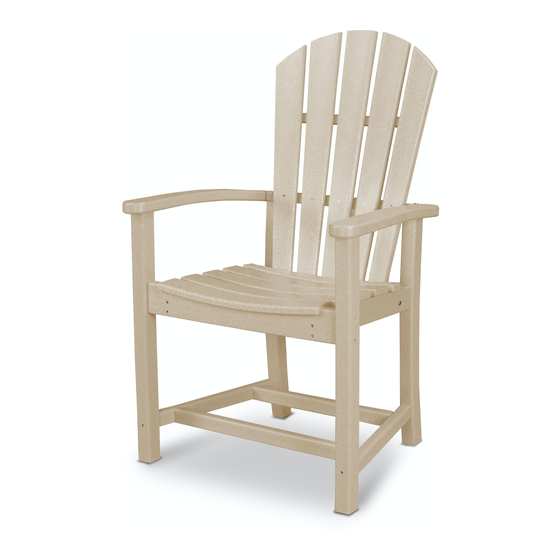 Polywood Palm Coast HND200 Assembly Instructions