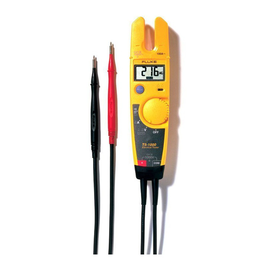 Fluke SigmaPace 1000 Operator's Manual