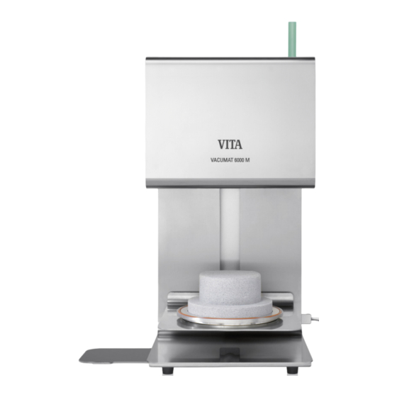 vita Vacumat 6000 M Instructions Manual