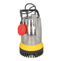 Pentair Jung Pumpen MULTIDRAIN UV 305-3 S Instruction Manual