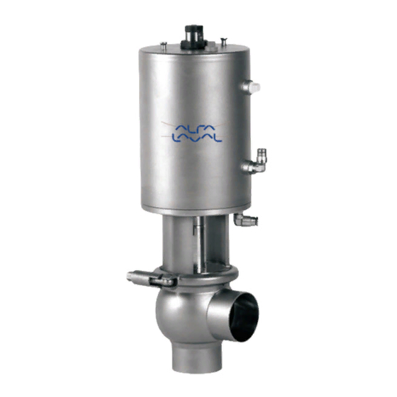 Alfa Laval Unique SSV PN10 Instruction Manual