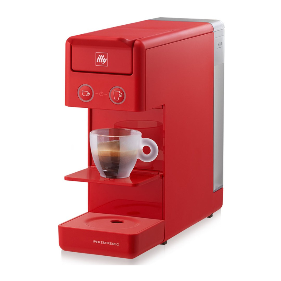 Illy Y3 Espresso Machine Manual ManualsLib