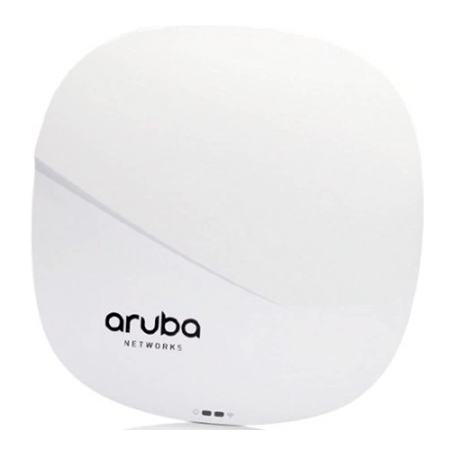 Aruba 310 Series Wireless Access Point Installation Guide ManualsLib