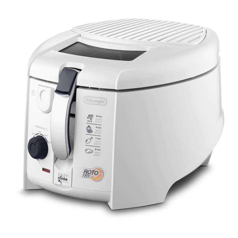 DeLonghi F28311 Roto Fryer Manual ManualsLib