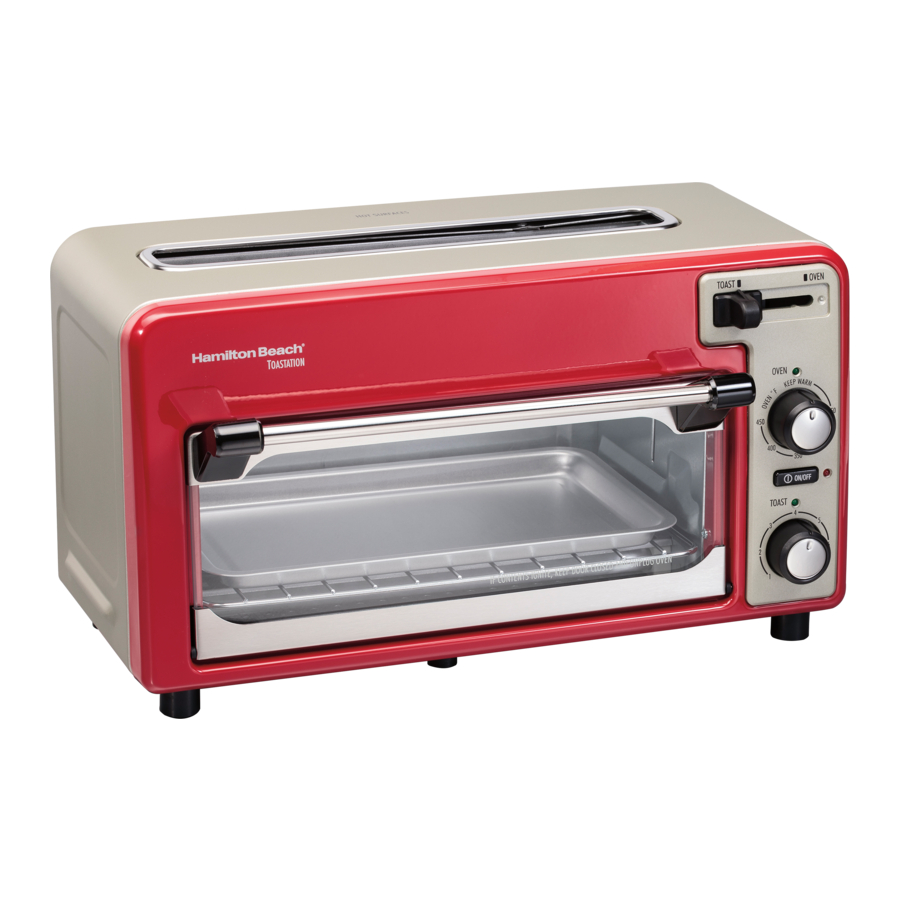 Hamilton Beach Toastation 22723, 22724 Toaster Oven User Guide