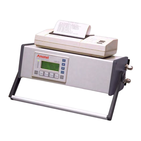 HACH ULTRA ANATEL A1000 OPERATOR'S MANUAL Pdf Download | ManualsLib