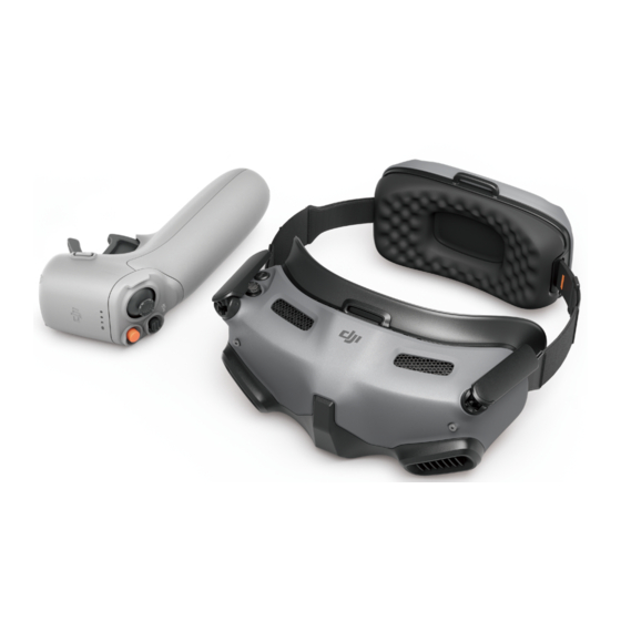 DJI GOGGLES INTEGRA MOTION COMBO USER MANUAL Pdf Download ManualsLib