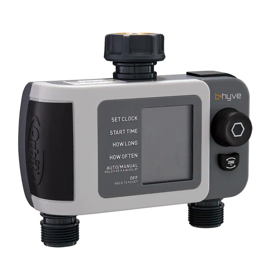 Orbit Bhyve XD Bluetooth 2 Outlet Hose Faucet Timer Quick Start