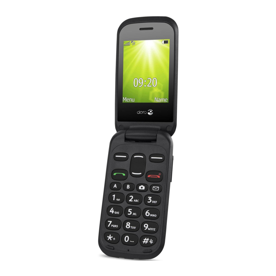 Doro 2404 - Mobile Phone Quick Start Guide | ManualsLib