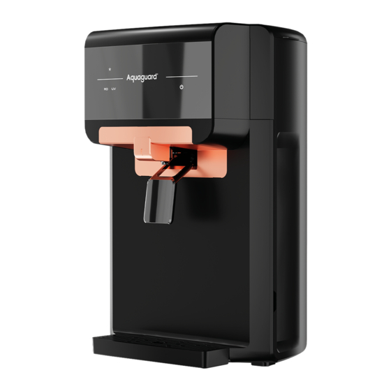 EUREKA FORBES AQUAGUARD EDEN USER MANUAL Pdf Download ManualsLib