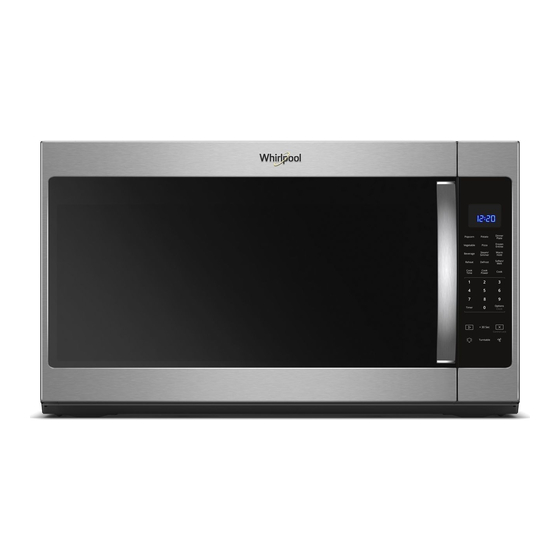 WHIRLPOOL WMH53521HZ INSTALLATION INSTRUCTIONS MANUAL Pdf Download ManualsLib