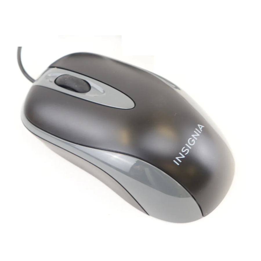 Insignia NSPNM8013 Wired Optical Mouse Quick Setup Guide ManualsLib