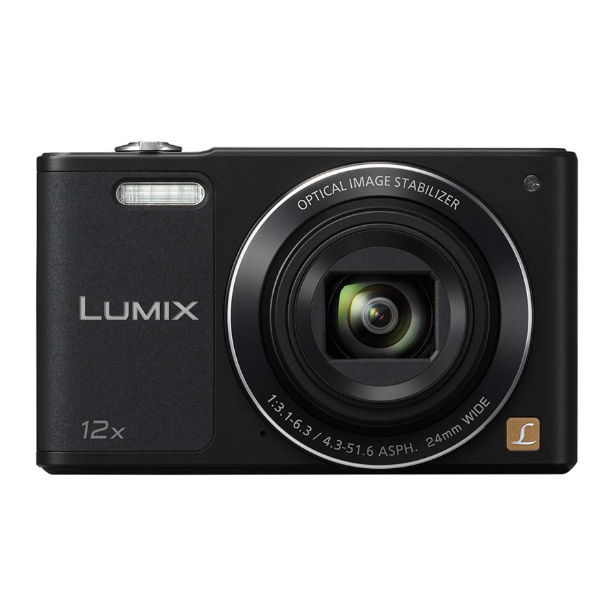 Panasonic DMC-SZ10 - Digital Camera Manual | ManualsLib