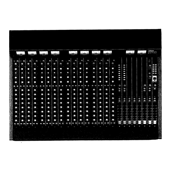 Yamaha MC1608M Operating Manual