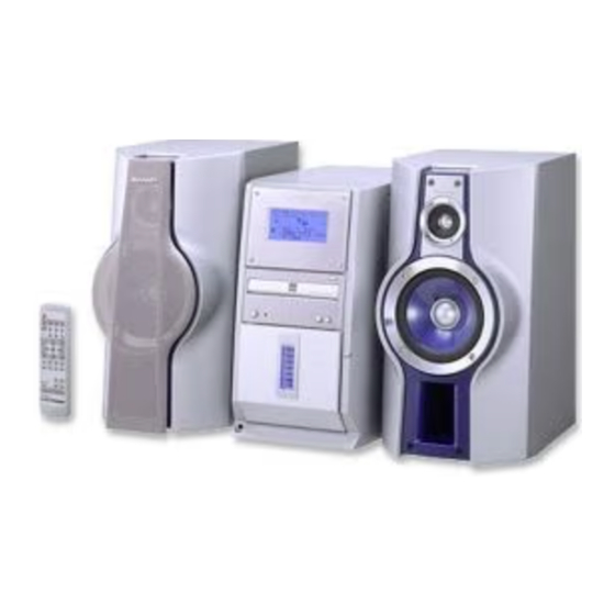 Sharp CD-RW5000 Operation Manual