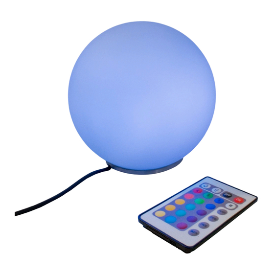 American DJ LED Color Ball Features