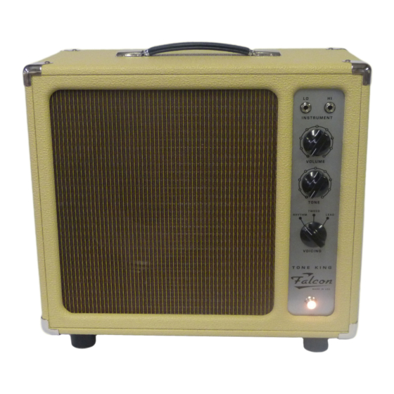 Tone King FALCON User Manual