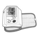 Omron HEM-608 Instruction Manual