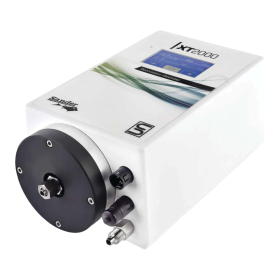 Sander XT2000 User Manual