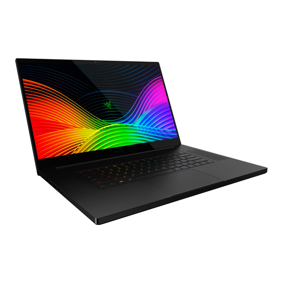 Razer Blade Pro 14 User Manual