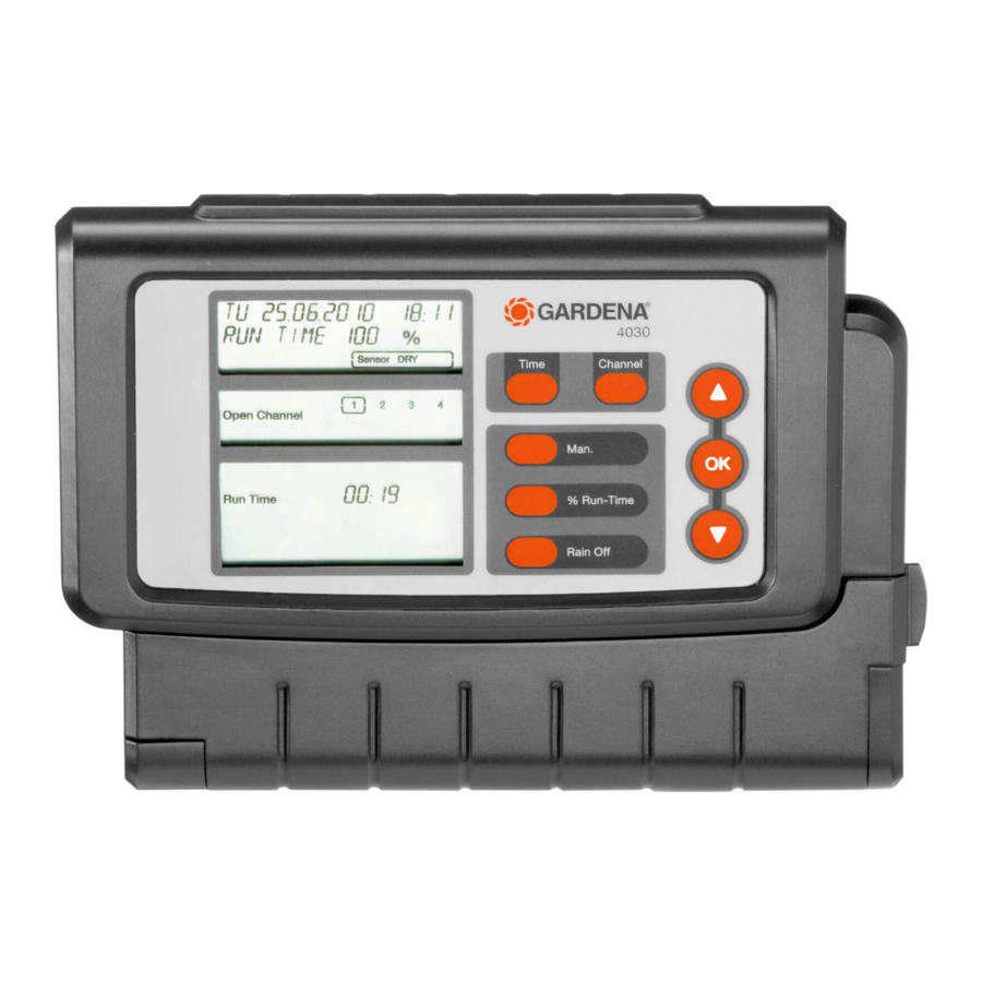 Gardena 4030 / 6030 Watering Controller Manual