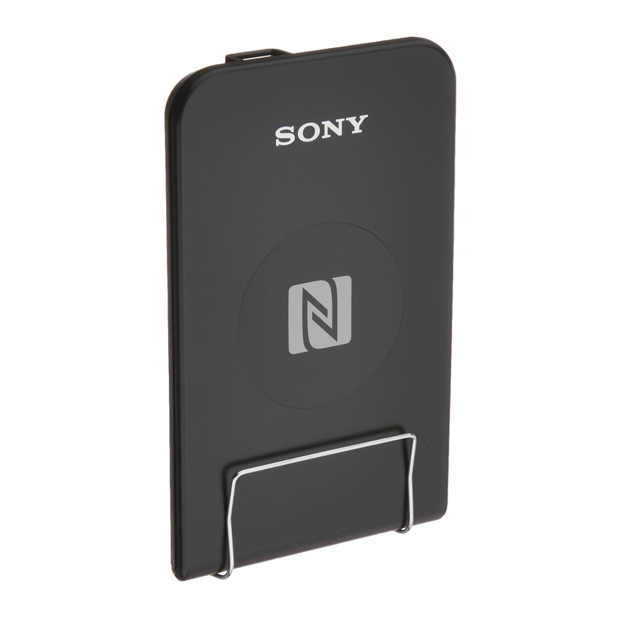 Sony RC-S380 - Contactless Ic Card Reader/Writer Manual | ManualsLib