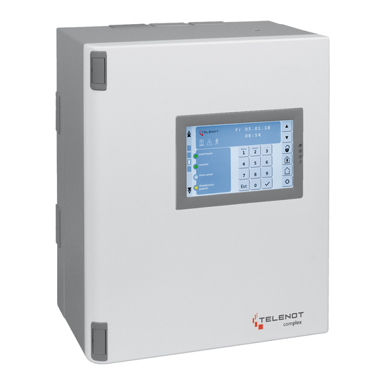 TELENOT COMPLEX 200H BT 820 USER MANUAL Pdf Download ManualsLib