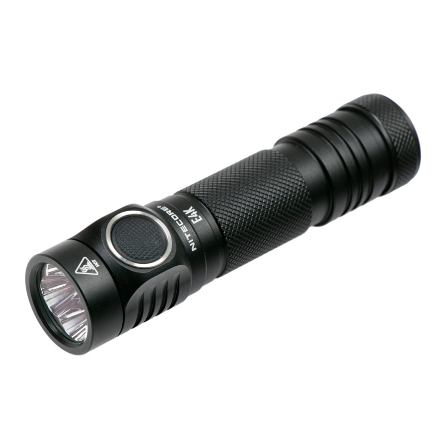 Nitecore E4K Next Generation - 4400 Lumen Compact EDC Flashlight Manual ...