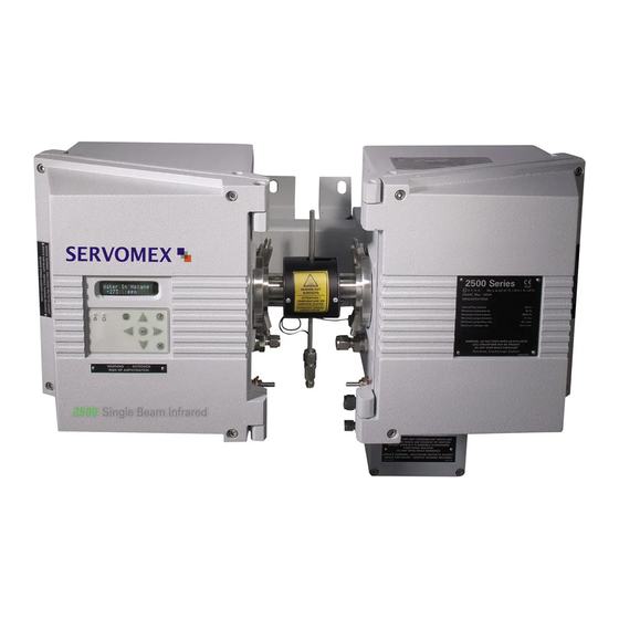 SERVOMEX 2500 SERIES INSTALLATION MANUAL Pdf Download ManualsLib