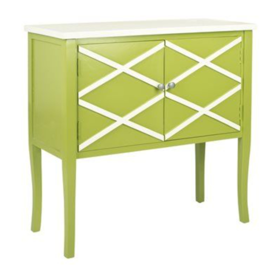 SAFAVIEH FURNITURE WINONA AMH6600 MANUAL Pdf Download ManualsLib