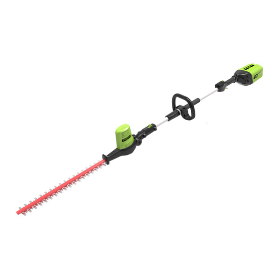 GREENWORKS TOOLS GD60PHT USER MANUAL Pdf Download ManualsLib