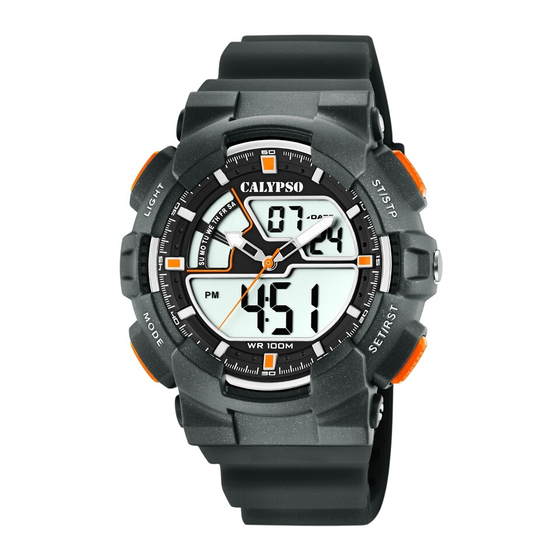 CALYPSO WATCHES IKMV001 INSTRUCTION MANUAL Pdf Download ManualsLib