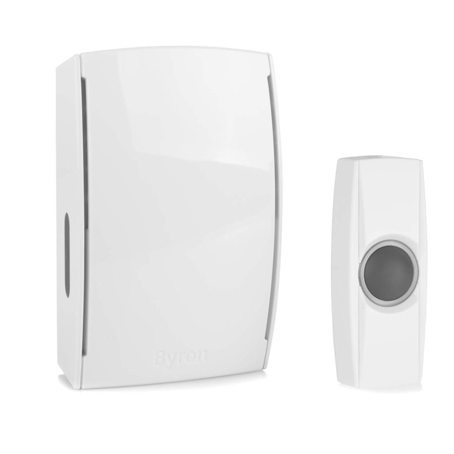 Byron BY501 Wirefree Portable Door Bell Manual ManualsLib